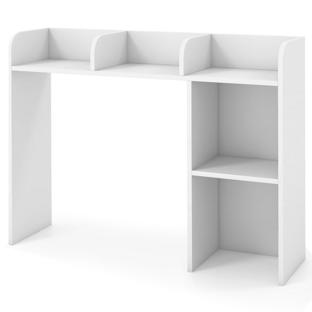 Costway Desk Bookshelf Desktop Storage Organizer Display Shelf Rack ...