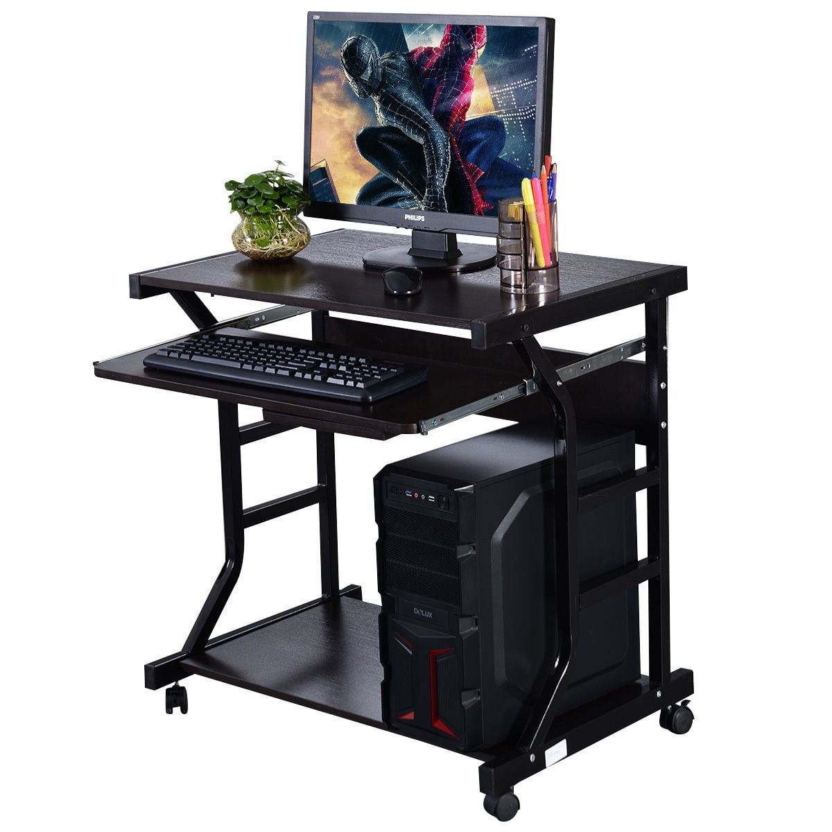 Costway Desk Computer Table Home Office Furniture Workstation Laptop Student Study
