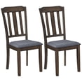 thumbnail image 1 of Costway Dining Chairs Set of 2 with Comfortable Backrest & Padded Seat for Living Room, 1 of 9