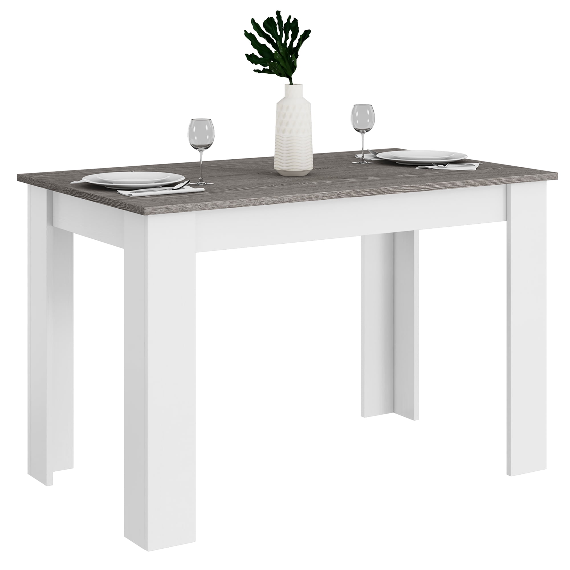Small white rectangle table discount