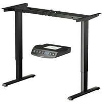 Costway Dual Motor Electric Adjustable Standing Desk Frame (Black, Gray or White)