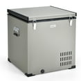 thumbnail image 1 of Costway Energy Efficient Refrigerators with Baskets, Grey, 47.5 lb, 1 of 11