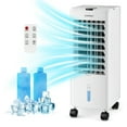 thumbnail image 1 of Costway Evaporative Air Cooler Fan Portable Oscillating Swamp with 3 Speeds Modes Remote, 1 of 10
