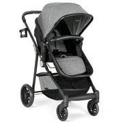 Costway Foldable Baby Stroller 2 in 1 Newborn Infant Travel Buggy Pushchair 22 lbs Gray