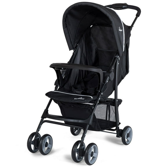 Costway Foldable Lightweight Baby Stroller Travel Pushchair 0-36 Months Age Group 13 lbs Black