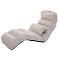Costway Convertible Single Sleeper Oversized Folding Lazy Sofa Chair