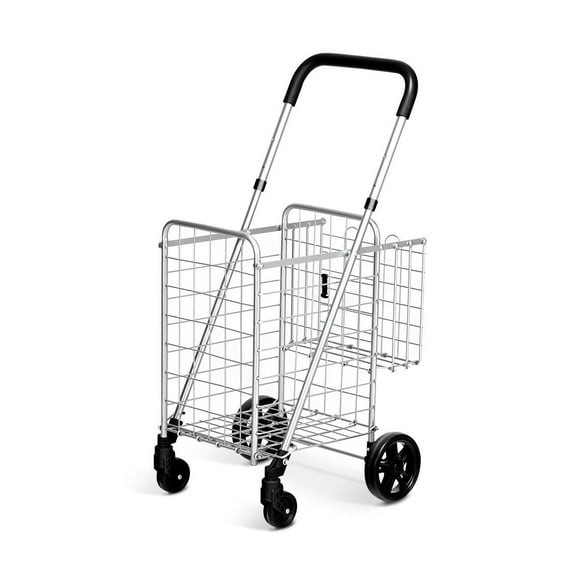 Rolling Shopping Cart With Seat