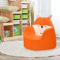 thumbnail image 1 of Costway Fox Kids Sofa Seat Toddler Children Armchair Couch Birthday Gift Boy & Girl Orange, 1 of 10