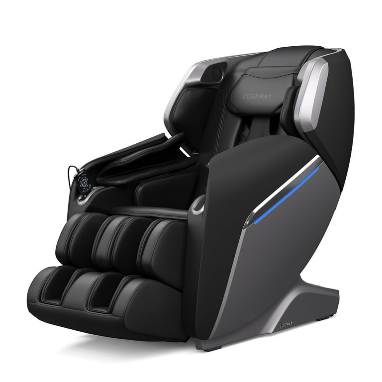 Costway Full Body Zero Gravity Massage Chair w/SL Track Voice Control Heat Black - Walmart.com