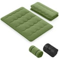 thumbnail image 1 of Costway Full Futon Mattress Japanese Floor Pad Washable Cover Carry Bag Green, 1 of 10