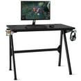 Costway Small Home Office PC Table Computer Gaming Desk with Cup Holder