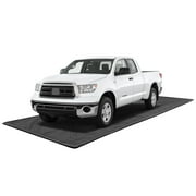 Costway Garage Floor Mat Non-Slip Containment Mat for Waterproof Protection Black Large