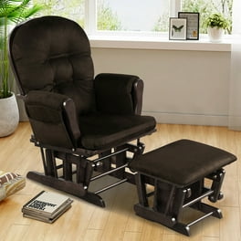 4baby deluxe faux leather shop glider chair