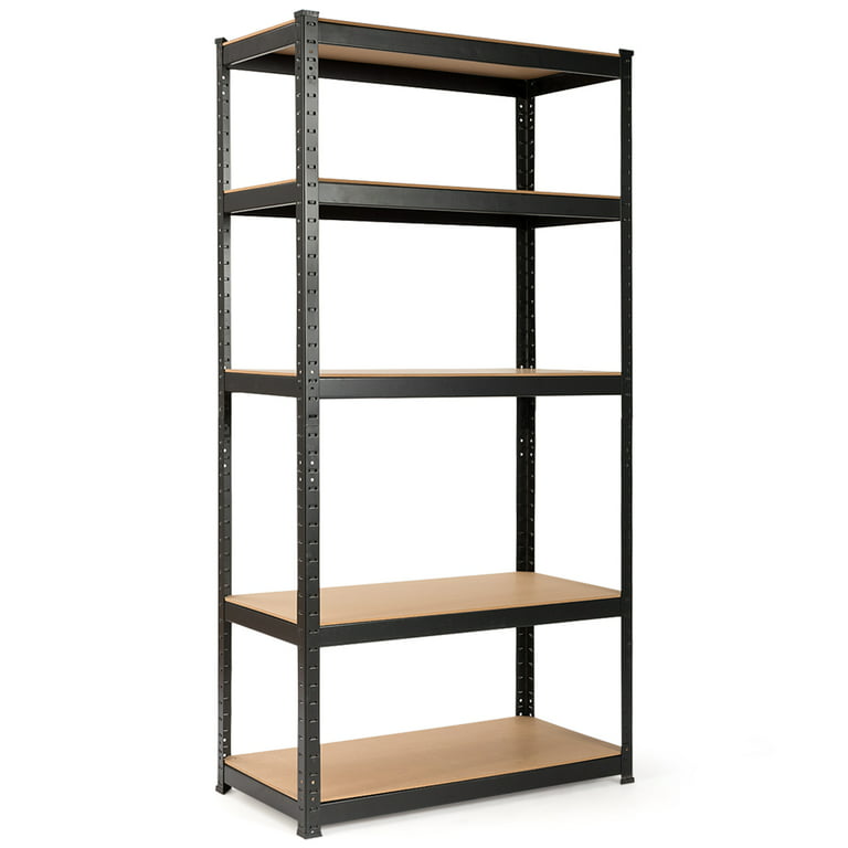 Costway Storage Shelf Steel Metal 5 Levels Adjustable Shelves