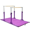 thumbnail image 1 of Costway Horizontal Train Bar W/ 4'x8'x2'' Gymnastics Mat Folding Panel Exercise Fitness, 1 of 10