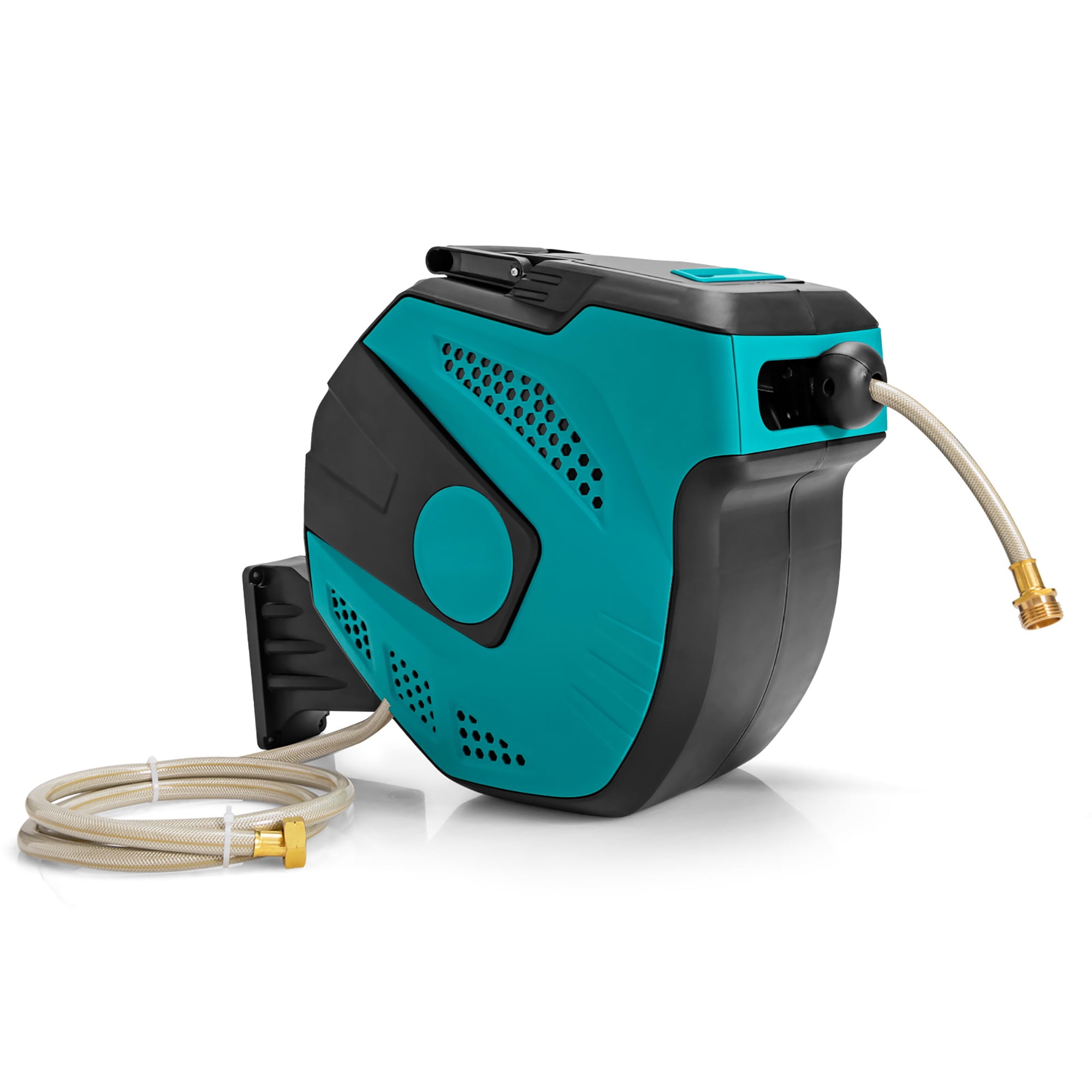 Costway 1/2'' 65 + 6.5FT Outside Wall Mounted Water Auto Winder