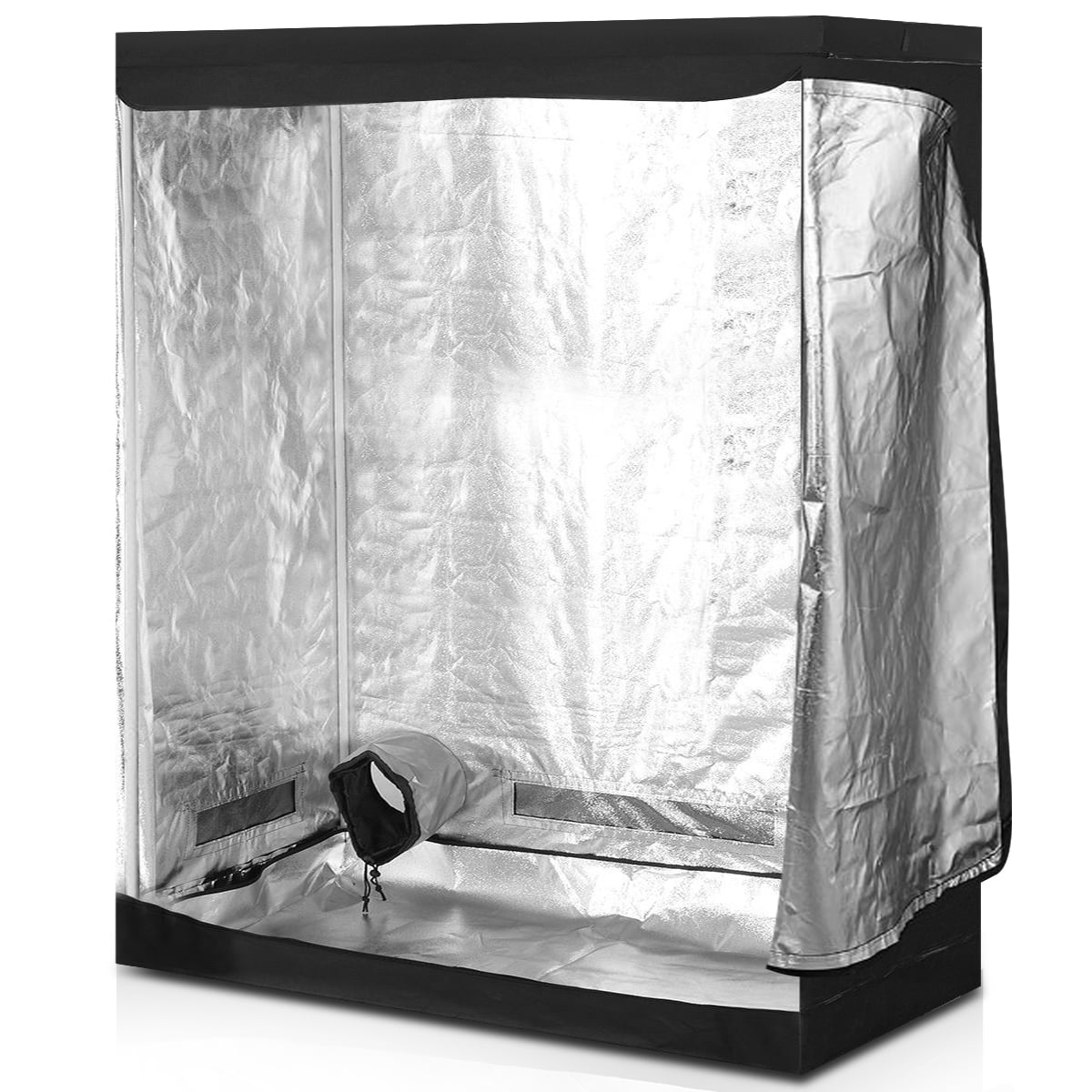 Bilot Grow Tent Room Kit 20 inchx20 inchx48 inch Indoor Plants Growing Reflective Mylar Dark Room Non Toxic Hut + Growing System Accessories (20