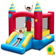 Costway Inflatable Kids Jumping Bouncer Indoor Outdoor with 550W Blower