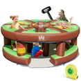 thumbnail image 1 of Costway Inflatable Whack-a-Mole Themed Castle for Kids Interactive Game w/ 480W Blower, 1 of 10