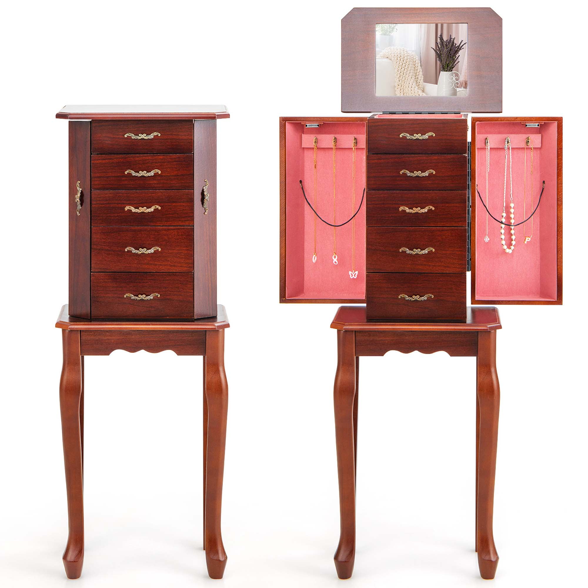 Jewelry box cabinet discount