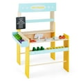 thumbnail image 1 of Costway Kid's Pretend Play Grocery Store Toddler Supermarket Toy Set with Cash Register, 1 of 10