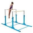 thumbnail image 1 of Costway Kids Double Horizontal Bars Home Gym Adjustable, 1 of 11