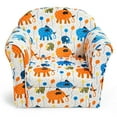 thumbnail image 1 of Costway Kids Elephant Sofa Children Armrest Couch Toddler Furniture, 1 of 11