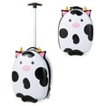 thumbnail image 1 of Costway Kids Rolling Luggage 16'' Hard Shell Carry On Travel Suitcase with Flashing Wheels, 1 of 10