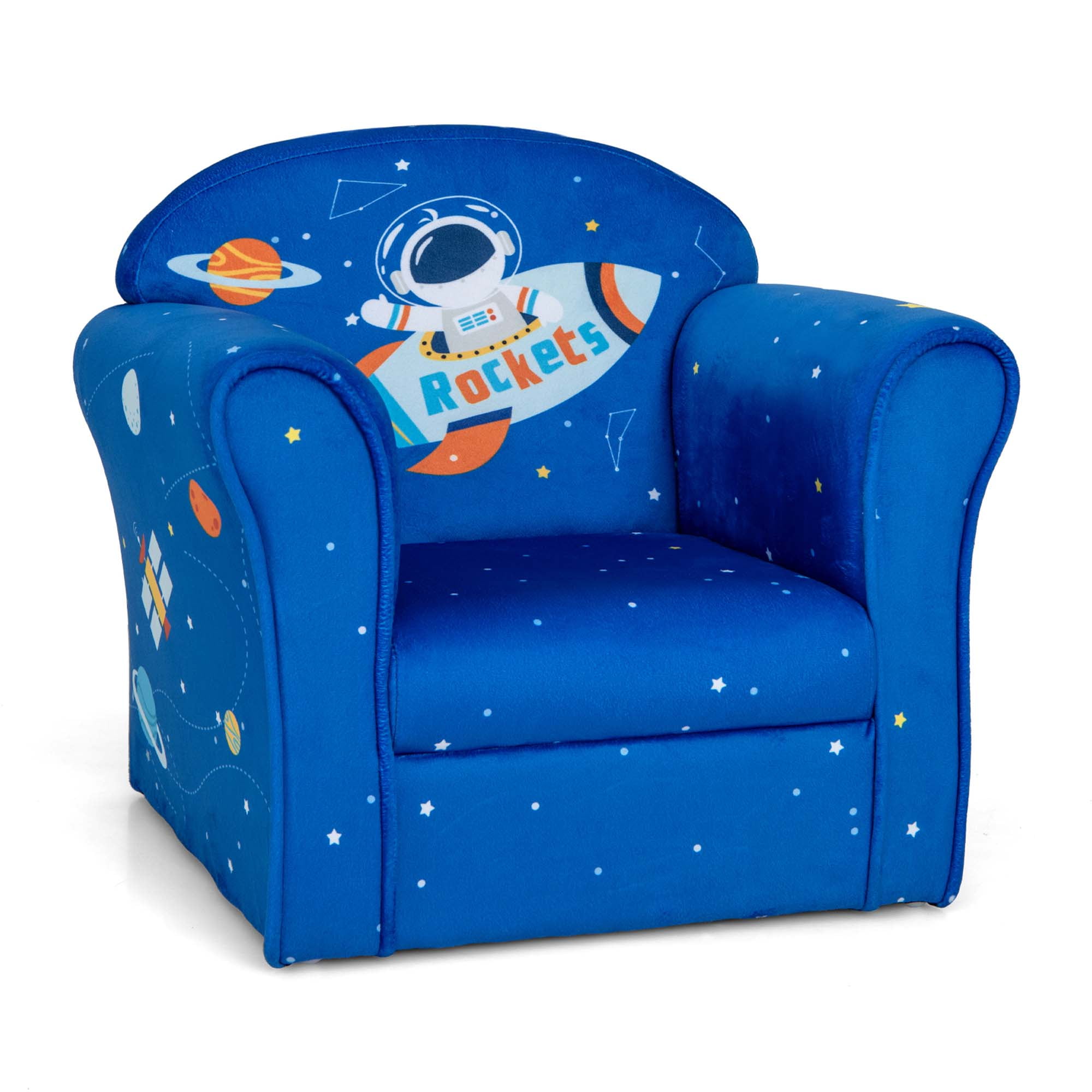 Upholstered childs chair sale