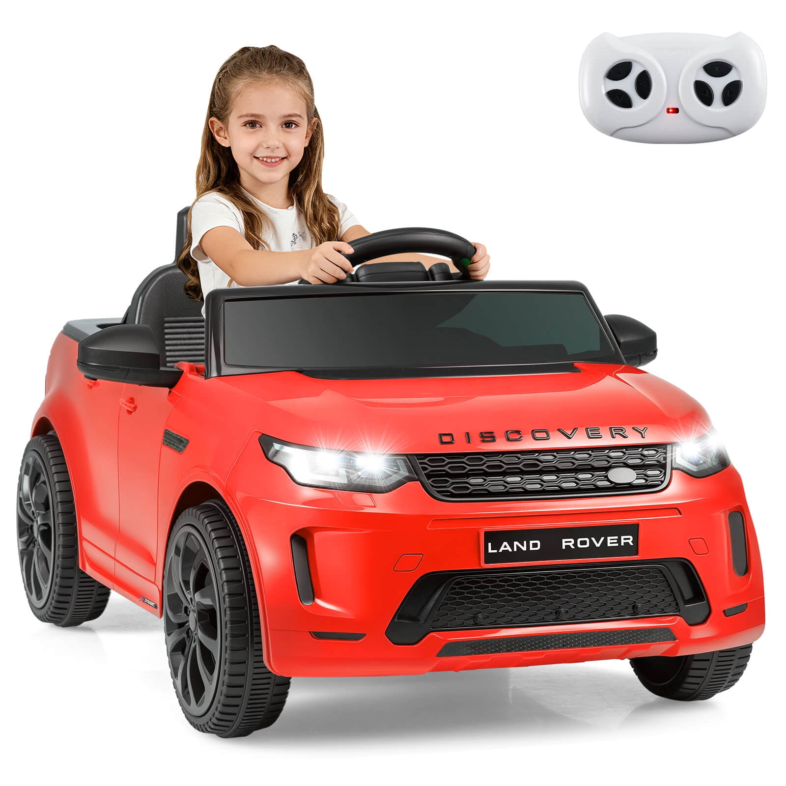 Land Rover Ride On Costway 12V Licensed Land Rover Kids Ride on Car with Remote Control ...