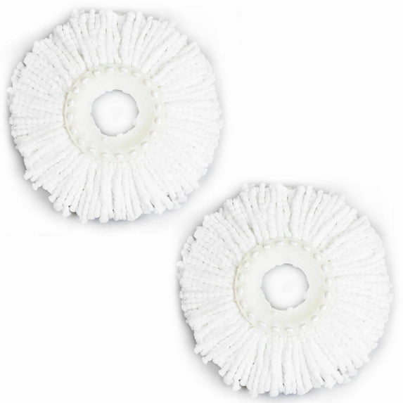 Costway Lot Of 2 Replacement Mop Micro Head Refill For 360 degree Spin Magic Mop
