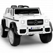 Costway Licensed Mercedes-Benz Maybach 12V Kids Ride On Car with Remote Control White