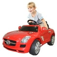 thumbnail image 1 of Costway Mercedes Benz SLS R/C MP3 kids Ride On Car Electric Battery Toy Red, 1 of 8
