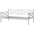 thumbnail image 1 of Costway Metal Daybed Frame Twin Size Slat Support Mattress Foundation Living Room Silver, 1 of 9