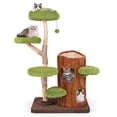 thumbnail image 1 of Costway Multi-level Cat Tree with Double Decker Cat House Scratching Posts & Sisal Panel, 1 of 9