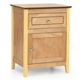 thumbnail image 1 of Costway Nightstand with Drawer Accent Side End Table Storage Cabinet Natural, 1 of 11