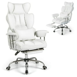 Ergonomic High Back Office Chair with Massager Footrest Neck Support Adjustable Reclining Desk Chair Walmart