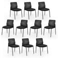 thumbnail image 1 of Costway Office Guest Chair Set of 10 with Breathable Mesh Back Padded Seat for Waiting Room, 1 of 7