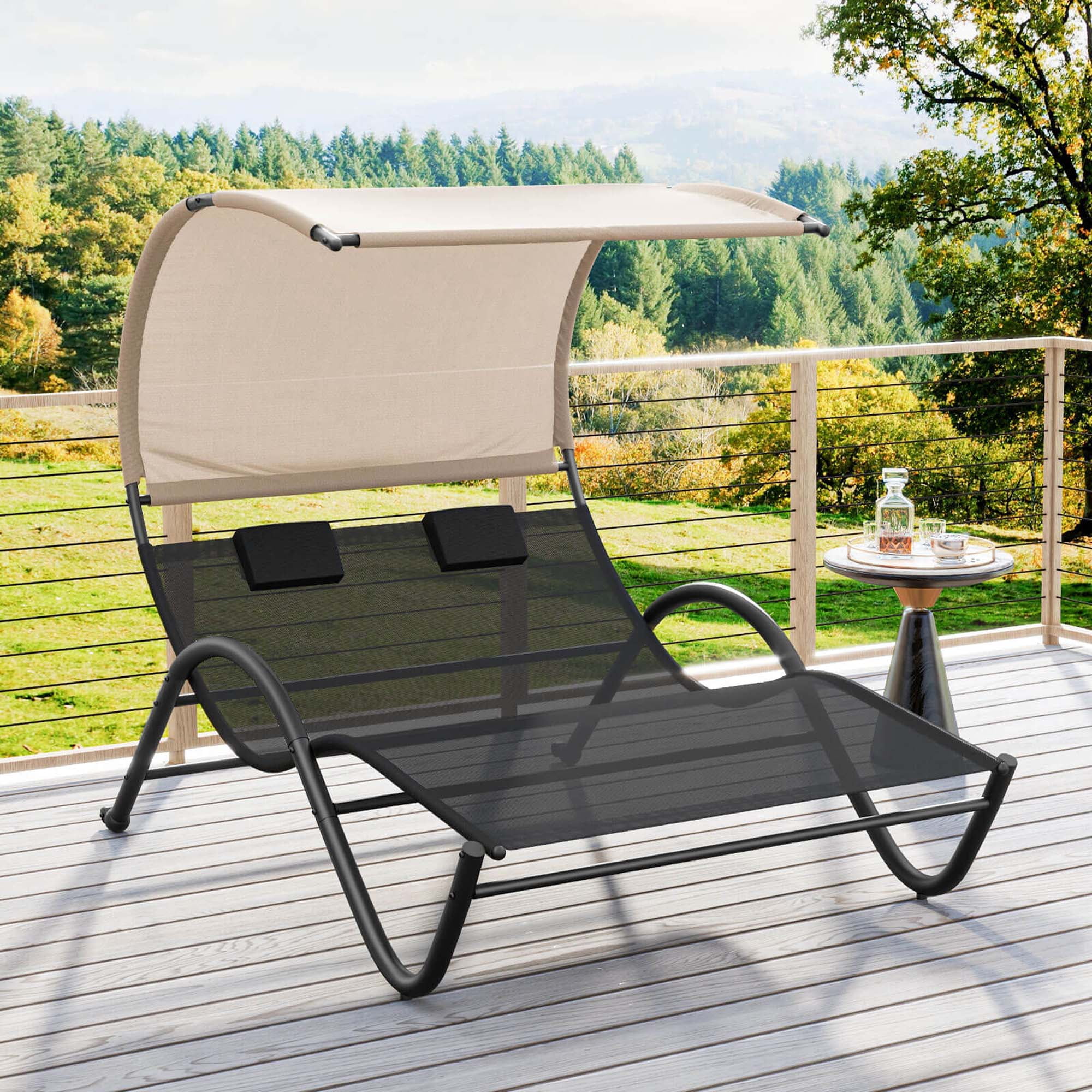 Walmart double lounger hotsell