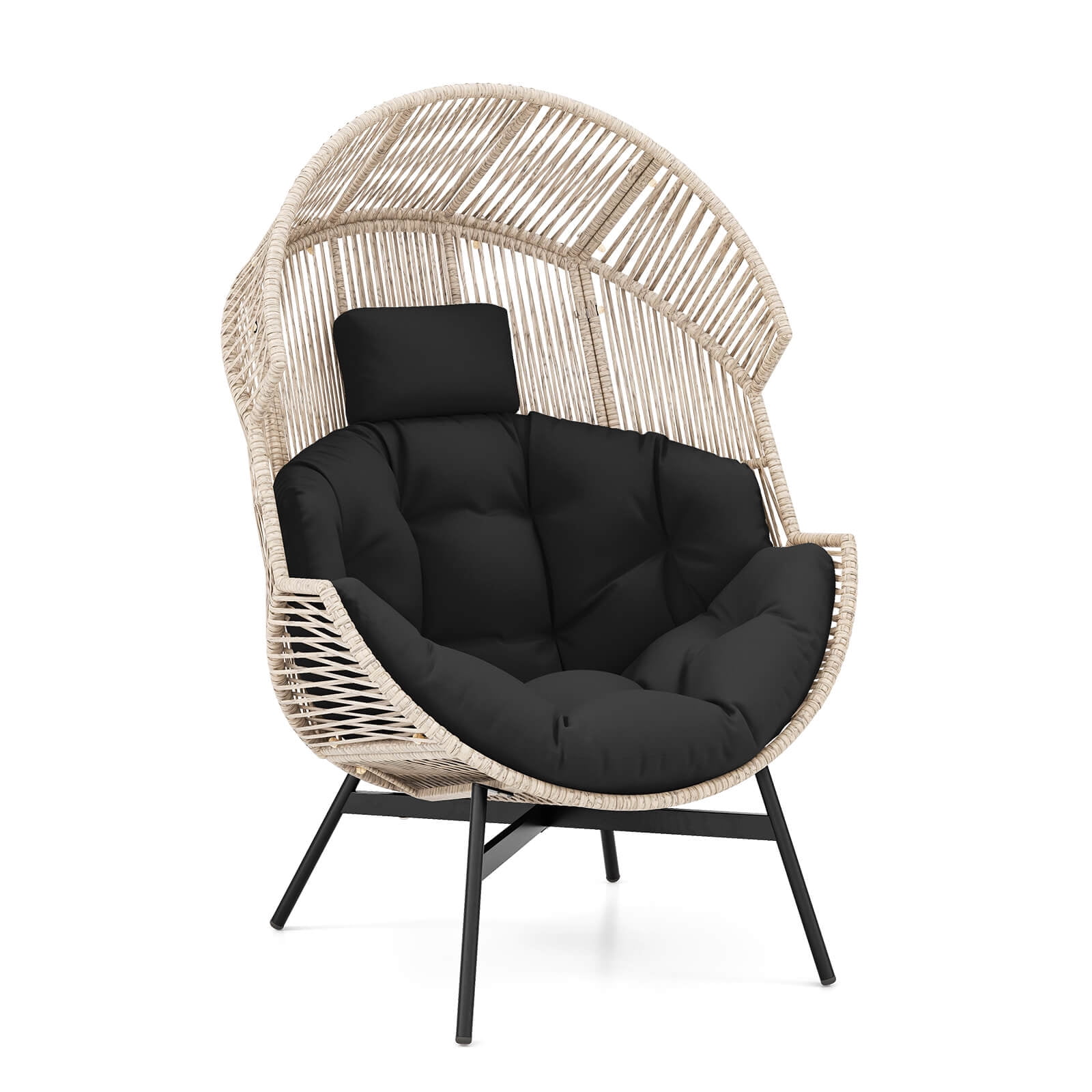 Better Homes Gardens Mira Swivel Chair Cream Walmart