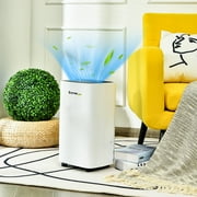 Costway 9-Pint DOE Portable Dehumidifier 1,500 Sq. ft Coverage Area MAX 30Pint at 95 F, 90%RH