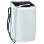 Costway Portable Full-Automatic Laundry Washing Machine 8.5 lbs Spin Washer W/ Drain Pump