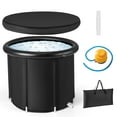 thumbnail image 1 of Costway Portable Ice Bath Tub Multiple Layered Foldable Freestanding Bath Tub Black, 1 of 10
