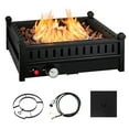 thumbnail image 1 of Costway Portable Tabletop Fire Bowl 40,000 BTU Propane Firepit fit Umbrella Holes Table, 1 of 11
