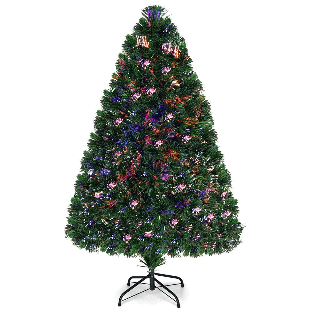 The best last-minute artificial Christmas trees Costway Pre Lit Fiber Optic Artificial PVC Christmas Tree Metal 4Ft c48d2ac6 a017 4e59 821f 30b887a1737c 1.1b2252f33d886bea2f435c32882ffb4c