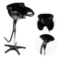 thumbnail image 1 of Costway Pro Portable Shampoo Basin Height Adjustable Salon Hair Treatment Bowl Black, 1 of 7