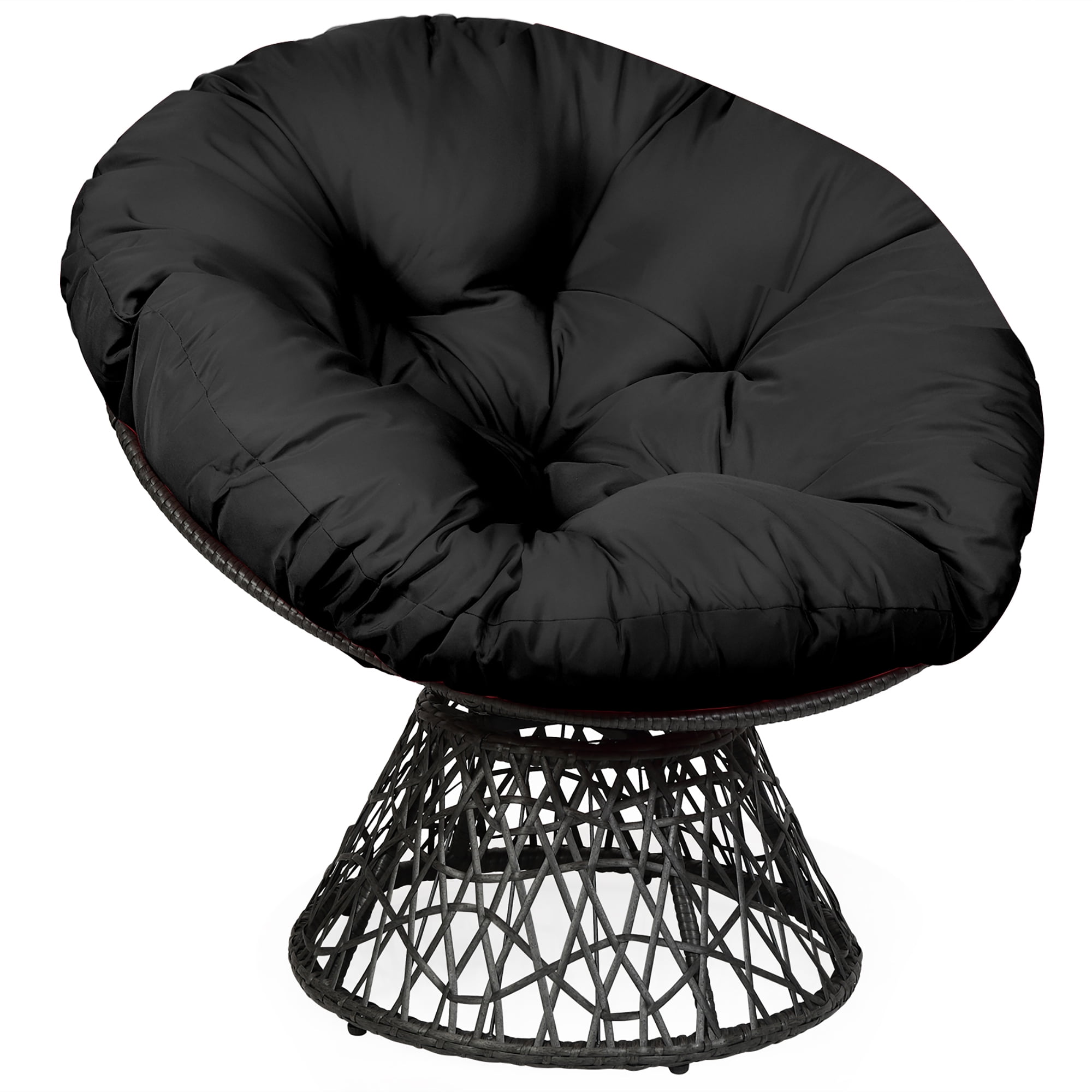 Better Homes Gardens Papasan Chair Charcoal Gray Walmart
