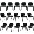 thumbnail image 1 of Costway Set of 15 Office Guest Chair Stackable Reception Chair Waiting Conference Room, 1 of 9