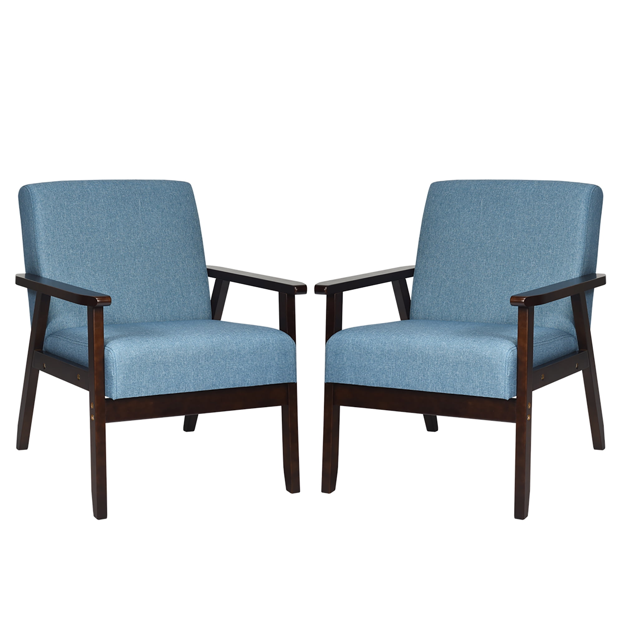 Mcbride vinyl upholstered solid wood arm chair new arrivals