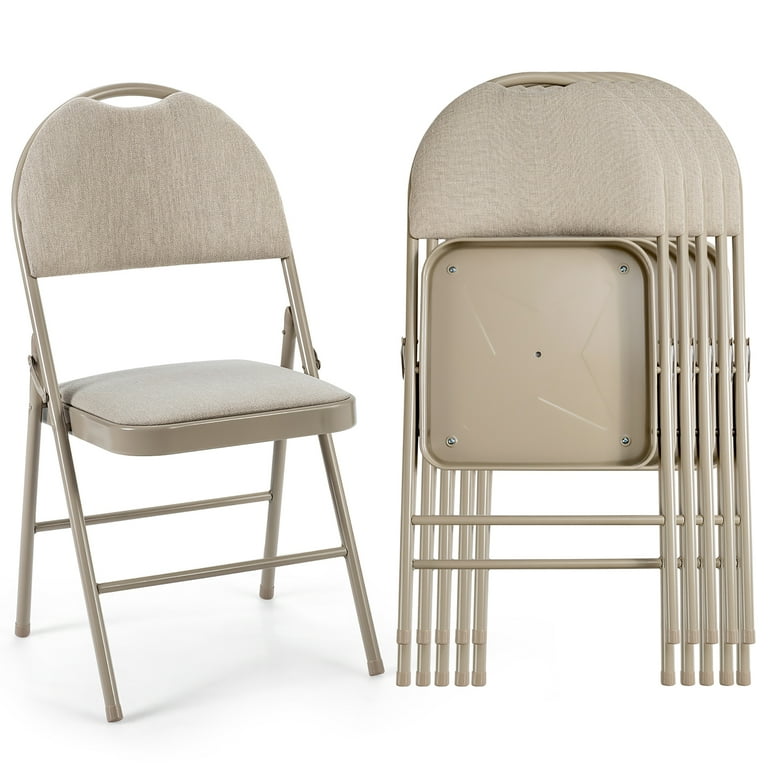 Folding chairs set of 6 new arrivals